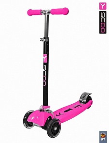 Самокат Maxi City RT Simple Gagarin трансформер, pink (Y-SCOO, 4957RT)